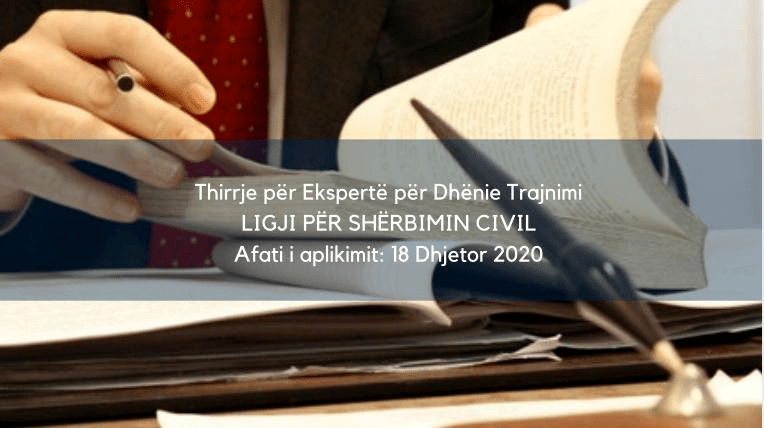 AFATI I APLIKIMIT: 18 DHJETOR 2020